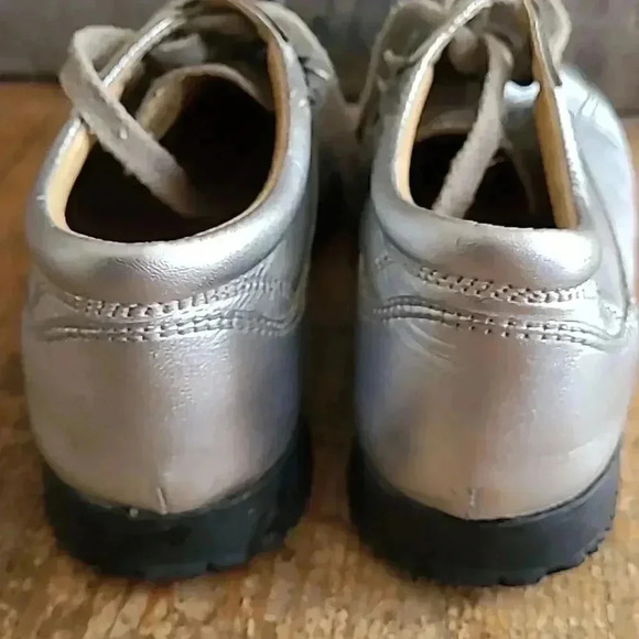 Vintage MER DU SUD  Silver Leather Shoes -  Size 36C - Picture 3 of 7